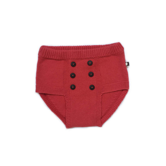 Oeuf Baby RETRO DIAPER COVER-RED - Ever Simplicity