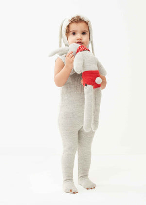 Oeuf Kids accessories Grey Rabbit Hat - Ever Simplicity