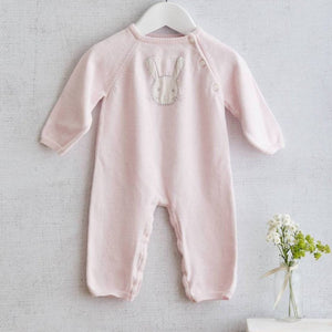 Albetta Kids one-pieces Cashmere Cotton Bunny Babygrow - Ever Simplicity