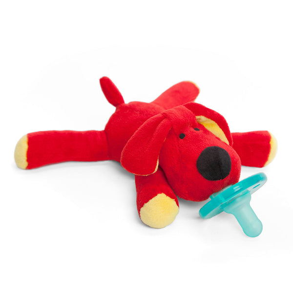 WubbaNub Kids Toys Red Dog Pacifier - Ever Simplicity